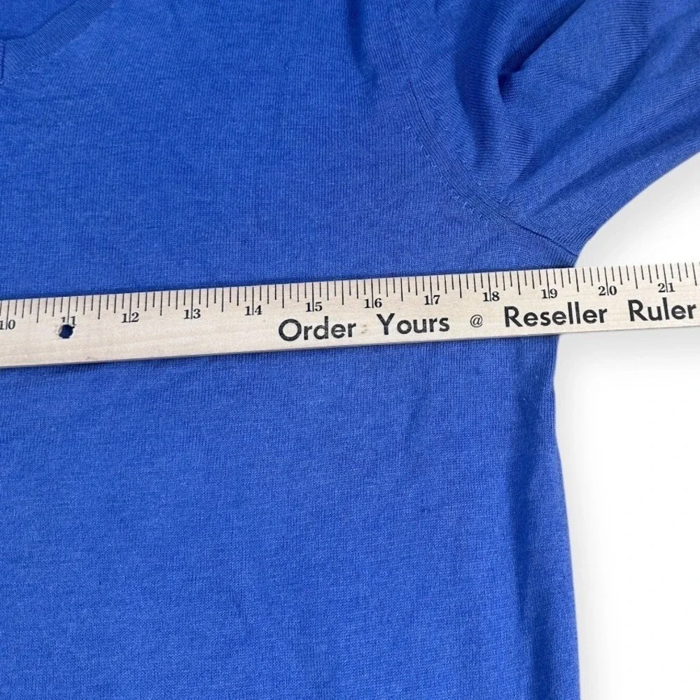 Banana Republic Royal Blue V-Neck Men’s Sweater